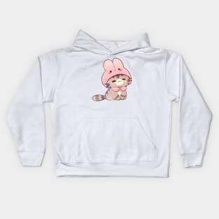 Bunny Kitty Kids Hoodie